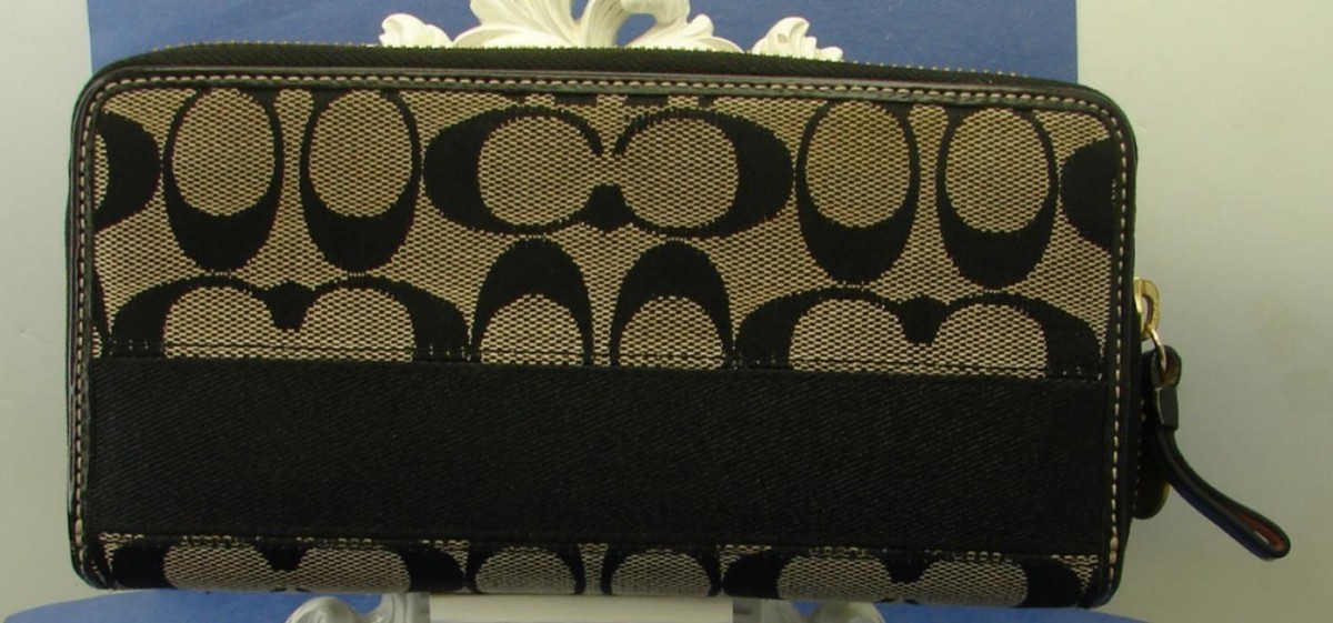 COACH SIGNATURE ACCORDION ラウンドファスナー コーチ アウトレット 長財布 シグネチャー レディース COACH