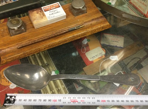 Vintage? French Metal Kitchen Ladle - Bild 7 von 7