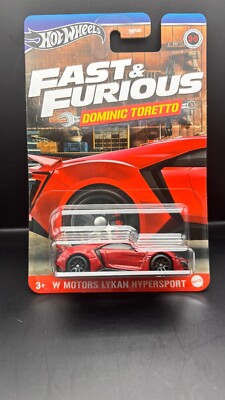 Hot Wheels Fast & Furious Dominic Toretto car W Motors Lykan Hypersport 3/5