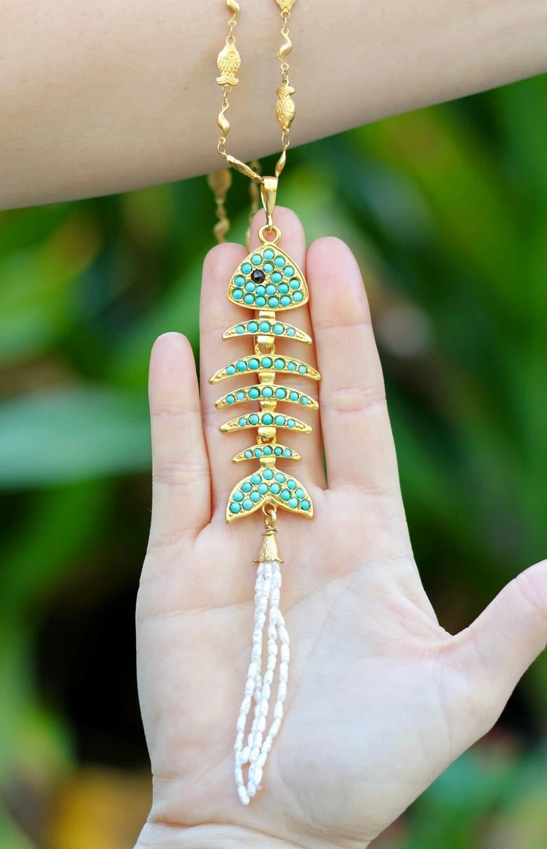 Bonefish necklace deals
