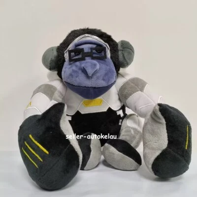 🔥Jumbo Winston Plush Doll Overwatch Game Gorilla Toy, Xmas Bday Gift for Kids