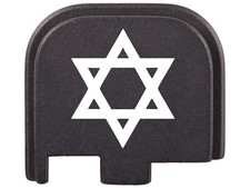 for Glock 43, 43X, 48 Slide Cover Rear Plate Anodized Aluminum, USA Made