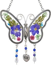 Butterfly Suncatcher Best Gift For Mom Sun Catcher For Mother Gift Purple 
