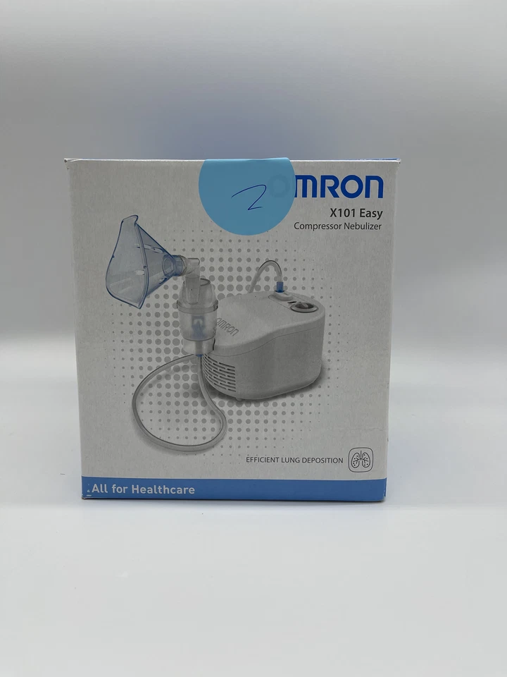 Omron X101 Easy Vernebler Aerosol-Inhalator einfache Behandlung von Atemerkranku