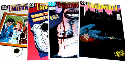 UNDERWORLD  1 2 3 4 of 4, 1987 DC SET - DIRTY NEW YORK COPS