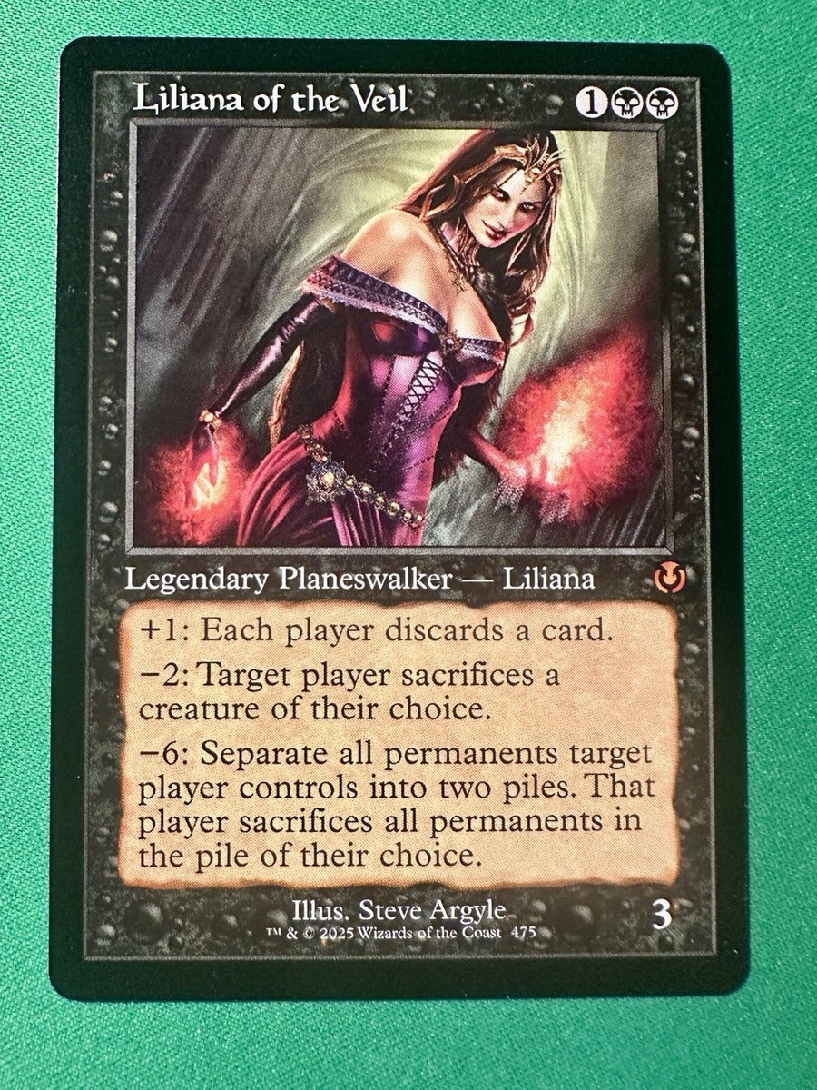 MAG ヴェールのリリアナ/Liliana of the Veil　旧枠foil ミントモール / MINT GAMES MTG(東日本橋) / 【INR】【ENG