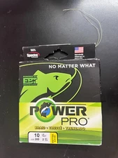 PowerPro Braided Fishing Line  Hi-Vis_Yellow  10lb  300yd/275m 2495