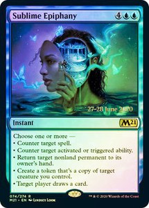 Sublime Epiphany - Foil - Prerelease Promo x1 - Pre-Release Promos - NM-Mint, En