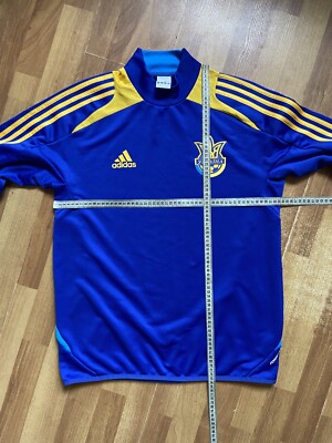 UKRAINE 2012 2013 FOOTBALL SOCCER TRAINING SWEATSHIRT ADIDAS