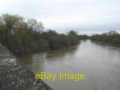 Photo 6x4 River Severn from Maisemore Bridge Running downstream to Glouce c2008