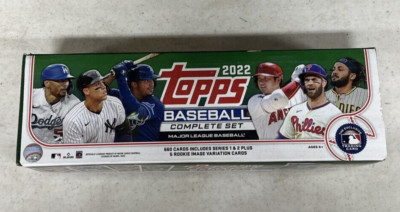 【2BOXセット！】2022 Topps Baseball Series 1 2022 Topps Baseball Complete set Series 1&2 box is not sealed | eBay