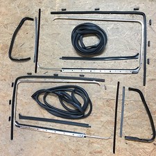 Fensterkit VW Bus T2 T2a T2b Fensterchrom Fensterdichtung Türdichtung Li + Re