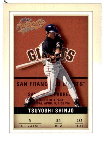 Tsuyoshi Shinjo 2025 BBM #190 Japanese Baseball Card New York NY