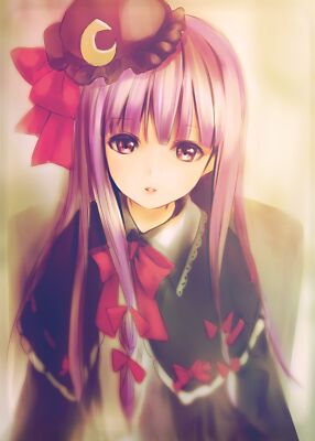 Anime girls patchouli knowledge Custom Gaming Mat Desk