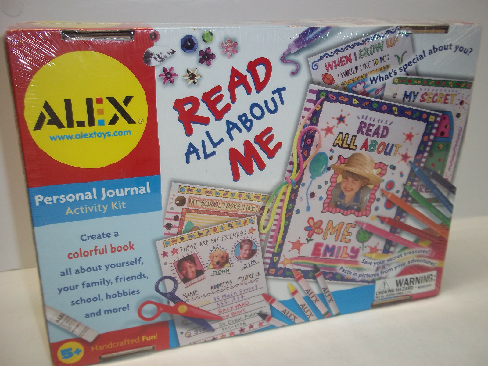 Alex Toys Craft Read All About Me Personal Journal Activity
