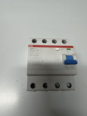 ABB FI-Schutzschalter F204A-63/0,03, 63A, 30mA, 4-polig
