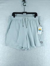 Vuori Mens Kore Shorts Unlined 5" - Sky Grey Nwt Size Medium XL 