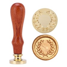 Vintage Wax Seal Stamp, Removable Brass Head, Ideal for Cards Invitations