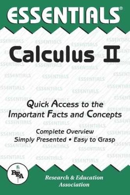 Calculus II Essentials (Volume 2) - Paperback, by Editors of REA - Acceptable