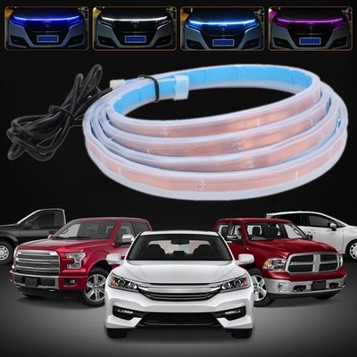 180cm Start Scan Auto LED DRL Motorhaube Lichtleiste Motorabdeckung·Tagfahrlicht