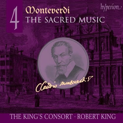 Claudio Monteverdi - Sacred Music 4 The King The Kings Consort - Cd - F600Z-image
