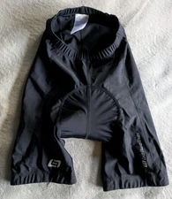 BELLWETHER Padded Cycling Shorts Womens XS X-Small Bicycle Black