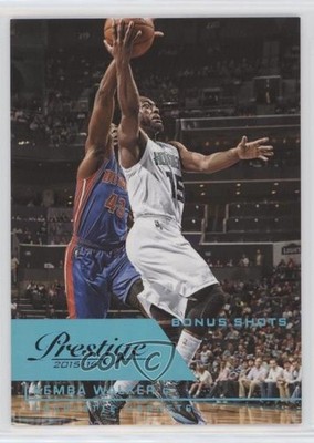 2015-16 Panini Prestige Bonus Shots Blue 65/99 Kemba Walker #175 1m7