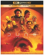 Dune Part Two 4K UHD Blu-ray NEW (Dune Part 2)
