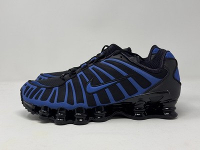 Nike Shox TL Shoes Black Court Blue Sneakers OG IH1338-002 Mens Size