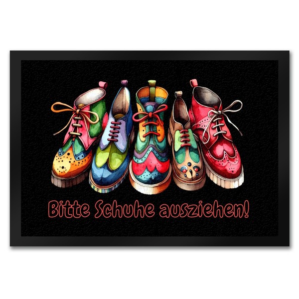 Schuhe Ausziehen FußMatte In 35X50 Cm Mit Spruch Bitte Schuhe Ausziehen-image