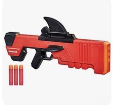 NERF Roblox MM2 Shark Seeker Dart Gun NIB! with 3 Mega Darts, Ages 8+,