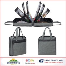 Large Sewing Accessories Storage Bag with Multiple Pockets for Craft Tools