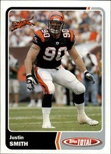 2003 Topps Total #39 Justin Smith - FB