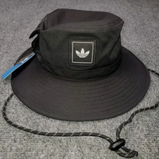 Adidas Hat Unisex Utility 3.0 Boonie Cap Black Sun Hiking Outdoors NWT New Tags