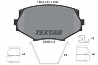 1 X Bremsbelagsatz BremsbeläGe Textar 2335404 FüR Mazda