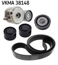 SKF Keilrippenriemensatz VKMA 38148 für MERCEDES KLASSE W212 CLS C218 Shooting