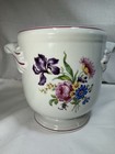 Mottahedeh Vista Alegre Porcelain 7.25 Inch Floral CACHEPOT - Multiples