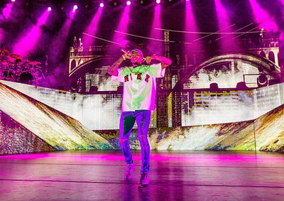 Chris Brown performs the One Hell of a Night Tour at DTE Energy Ce- Old Photo 33