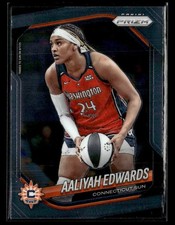 2025 Panini Prizm WNBA #94 Aaliyah Edwards Card Connecticut Sun