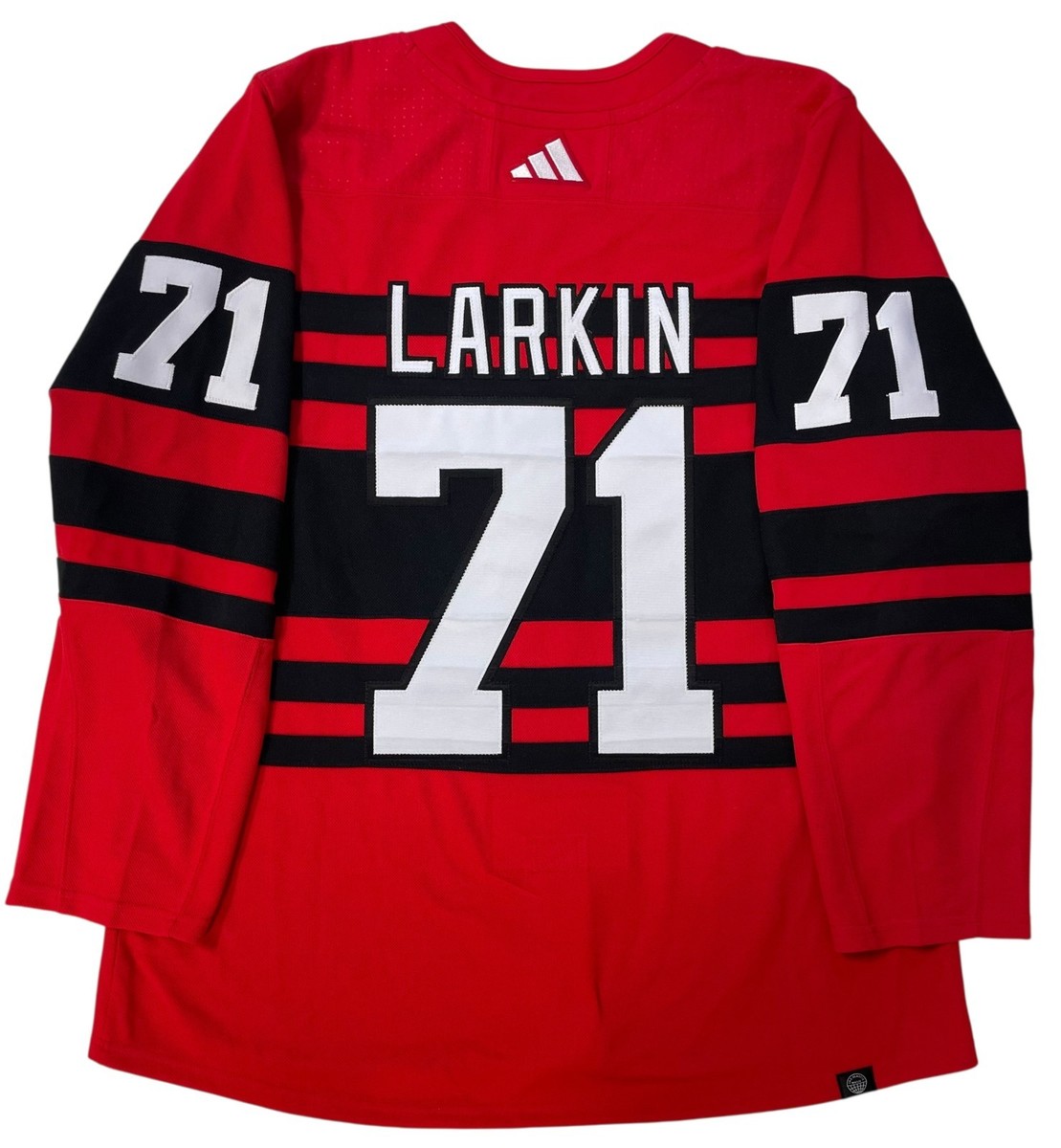 DYLAN LARKIN AUTHENTIC ADIDAS DETROIT RED WINGS 2022 REVERSE RETRO