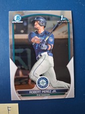 2023 Bowman Chrome Robert Perez Jr. #BCP-124 Seattle Mariners 