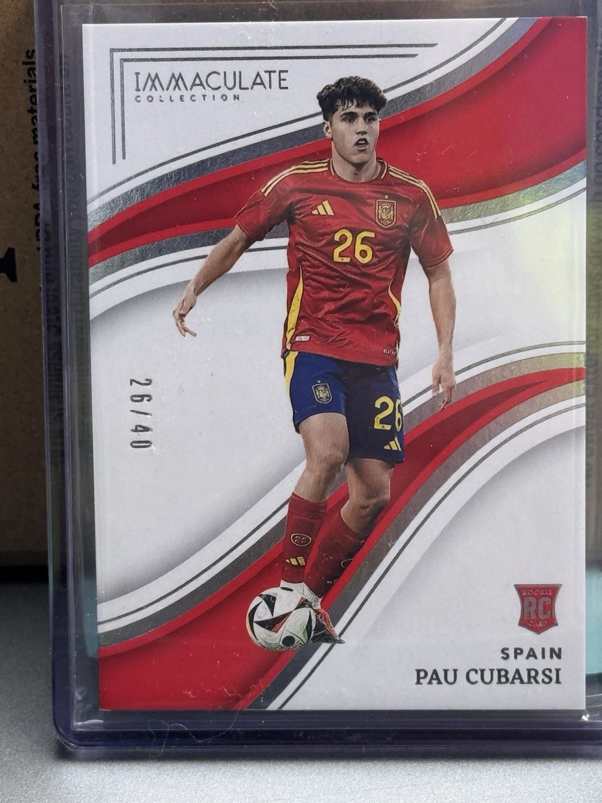 2023-24 Panini Immaculate Collection - Pau Cubarsi #49 Silver /40 (RC)