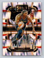 2024 Panini Select WNBA #52 Aliyah Boston Prizms Silver Flash