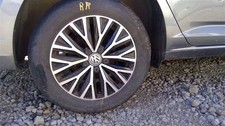 Wheel 16x6-12 Alloy With Black Painted Pockets Fits 19-21 Vw Jetta Rama Black