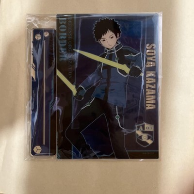 World Trigger Soya Kazama Acrylic Stand 17cm Collectible Figure