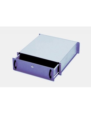 DIGITUS Rack Storage Drawer Schwarz RAL 9005 3U 48,3 cm 19''