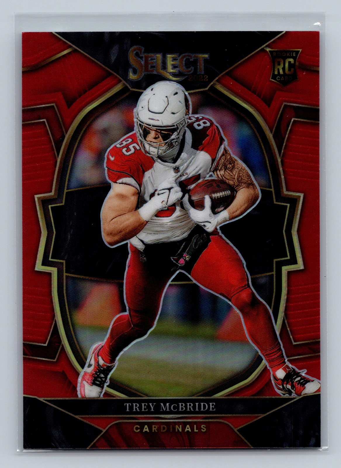 2022 Panini Select #11 Trey McBride Red Prizm #/99