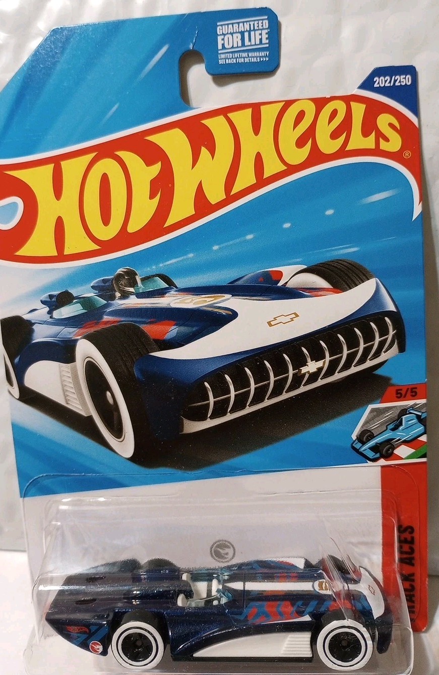 Hot Wheels 2025Chevroletor JBC29 202/250 Track Aces Blue White Box 2024