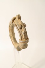 alter Reif Aluminium Senufo Python HZ42 Old Senoufo Alluminio Bracelet A6