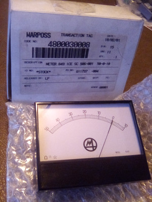Marposs 849 Meter Range 50-0-10